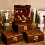 Premium Wooden Attar Gift Box – Luxury Kannauj Attar Bottles - Image 3